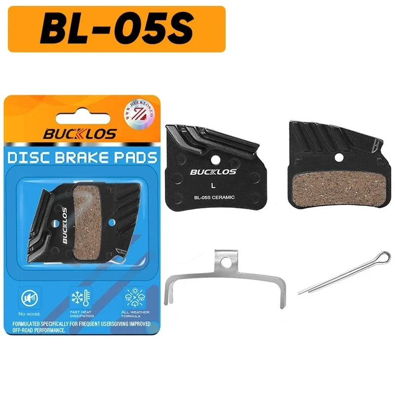 BUCKLOS Ceramic Disc Brake Pads for Shimano & SRAM MTB Road Bike