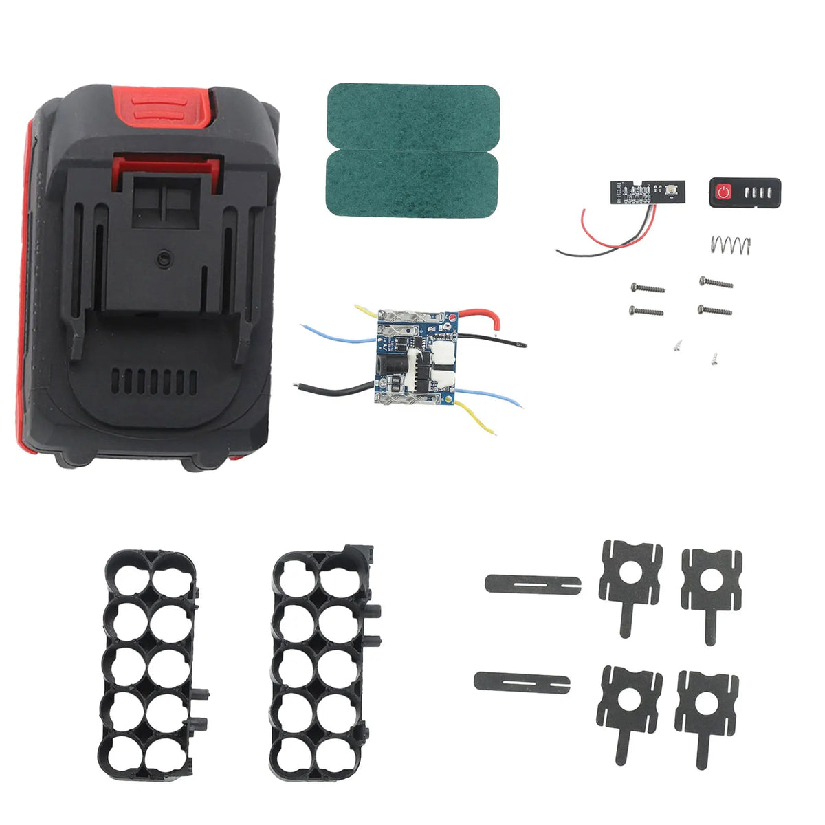 Lithium Battery Case & PCB Charging Board – 10/15/20 Cores