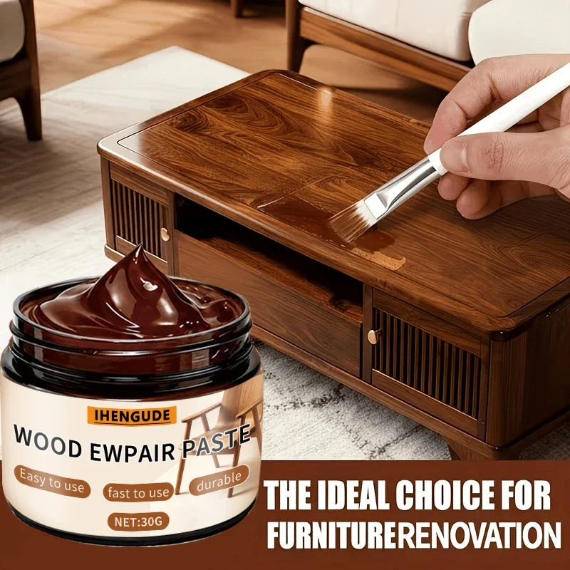Wood Repair Paste – Fill Cracks, Scratches & Polish Furniture