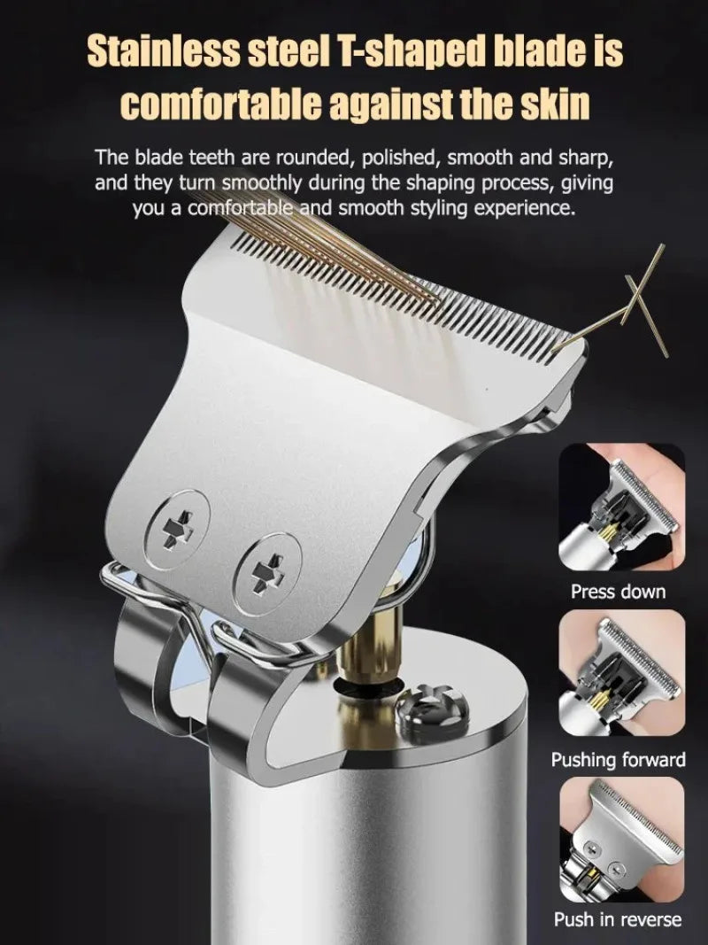 Rechargeable Cordless Hair Clipper – Beard & Hair Trimmer