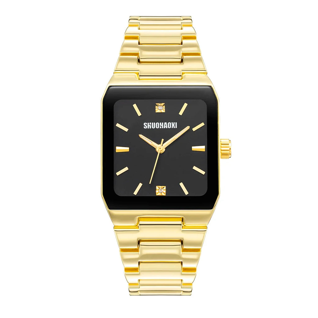 Men's Stainless Steel Quartz Watch – Classic Everyday Style