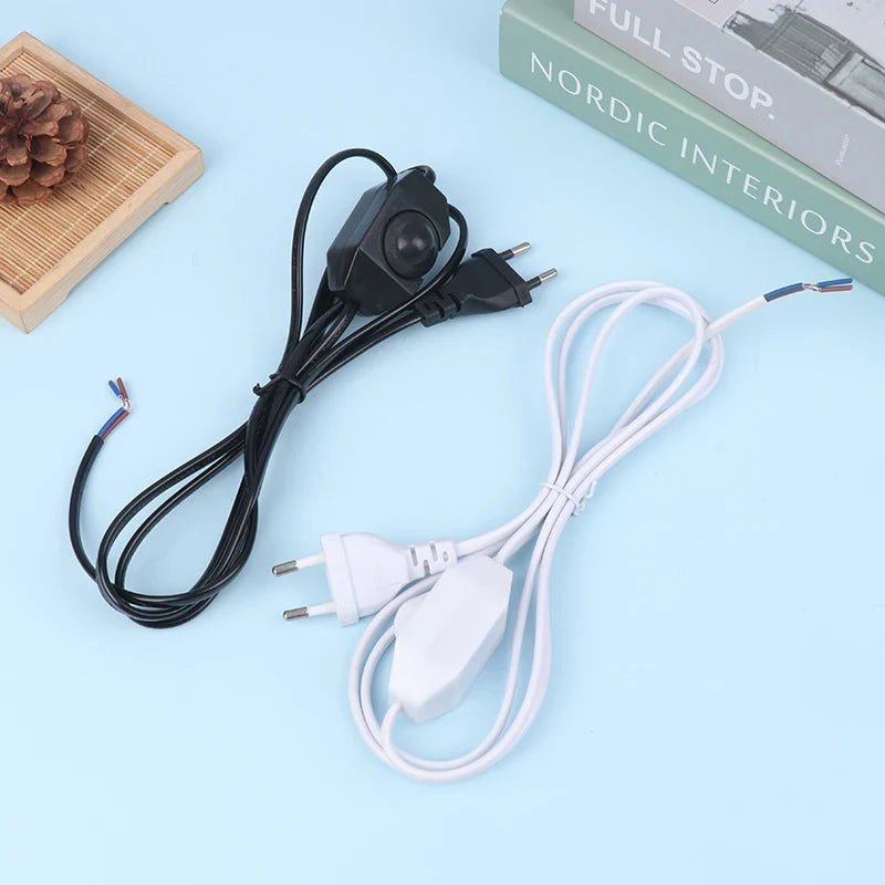 1.8M EU Plug Extension Cord with Dimmer Switch | Table Lamp