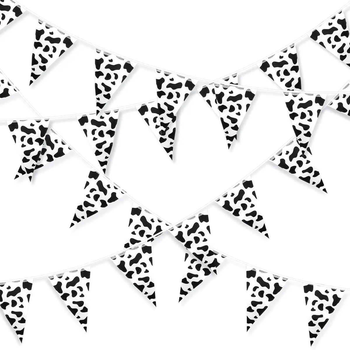 Pink Cow Print Disposable Party Tablecloth – 108" x 54"