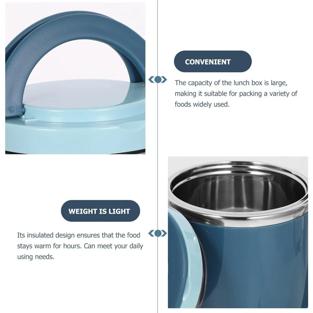 Stainless Steel Insulated Lunch Box & Soup Cup 630/1000ml