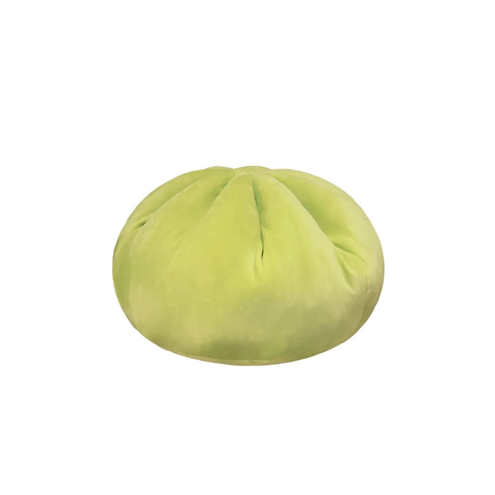 Steamed Bun Cushion | Soft Velvet PP Cotton Throw Pillow 45cm