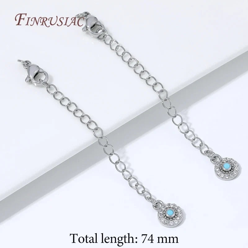 18K Gold Plated Necklace Extender Chain with Lobster Clasp