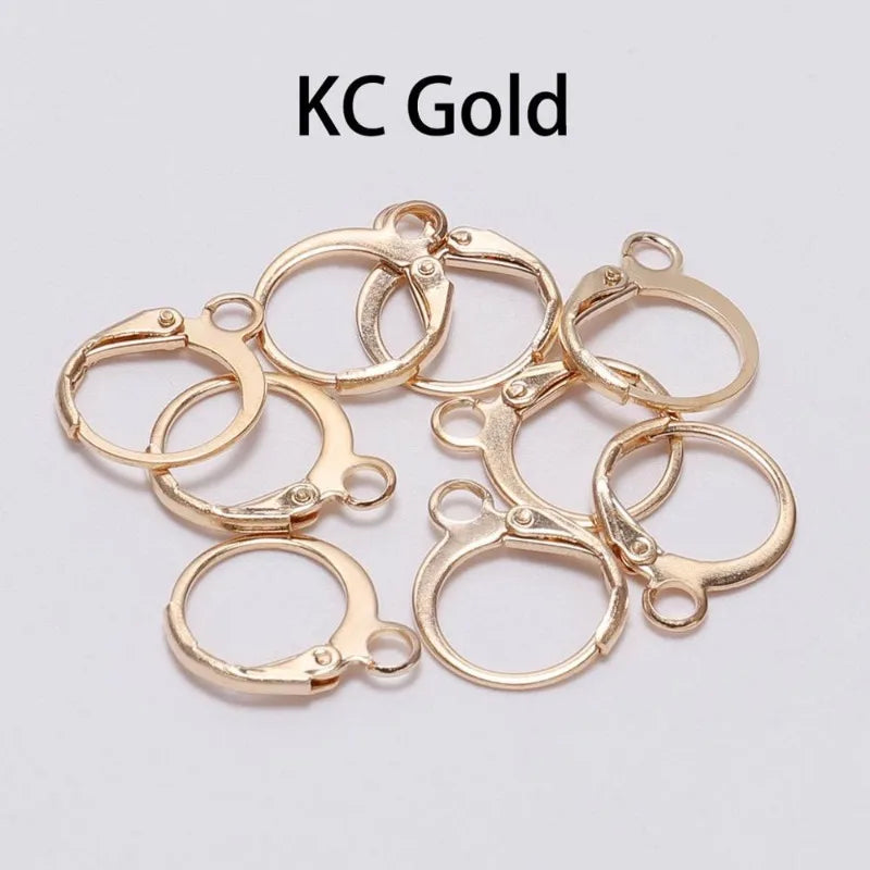 30pcs French Earring Hooks Copper DIY Jewelry Making Findings