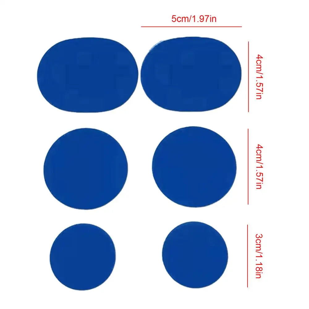 6-Pack Self-Adhesive Shoe Repair Patches – Heel & Toe Fix