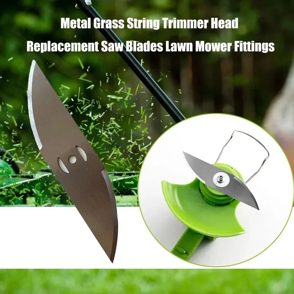 DAZZLEEX Steel Brush Cutter Blade – 150mm Grass Trimmer Spare