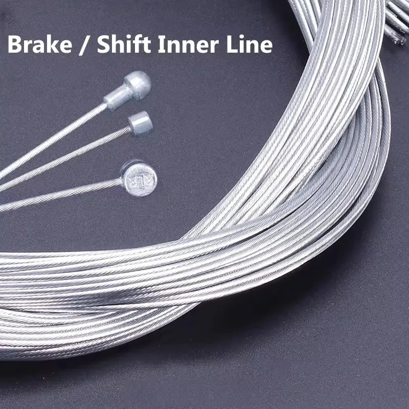 Stainless Steel MTB Bike Brake & Shift Inner Cable 2100mm