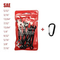 10PC Dual-Use Ratchet Open-End Wrench Set | Carbon Steel