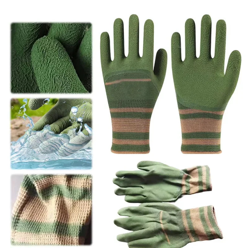 2 Pairs Thorn-Proof Rose Pruning Gardening Gloves – Men & Women