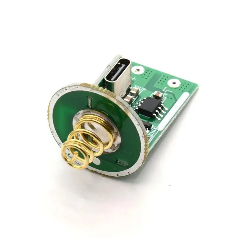 LED Flashlight Driver Board Type-C 3/5 Modes 18650 26650 PCB