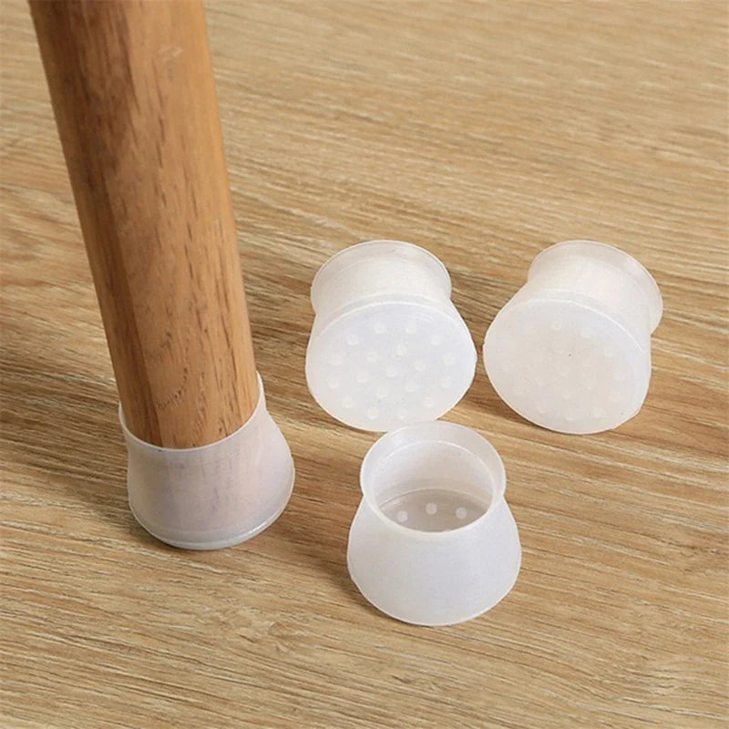 20pcs Silicone Chair Leg Floor Protectors | Table Feet Pad Covers