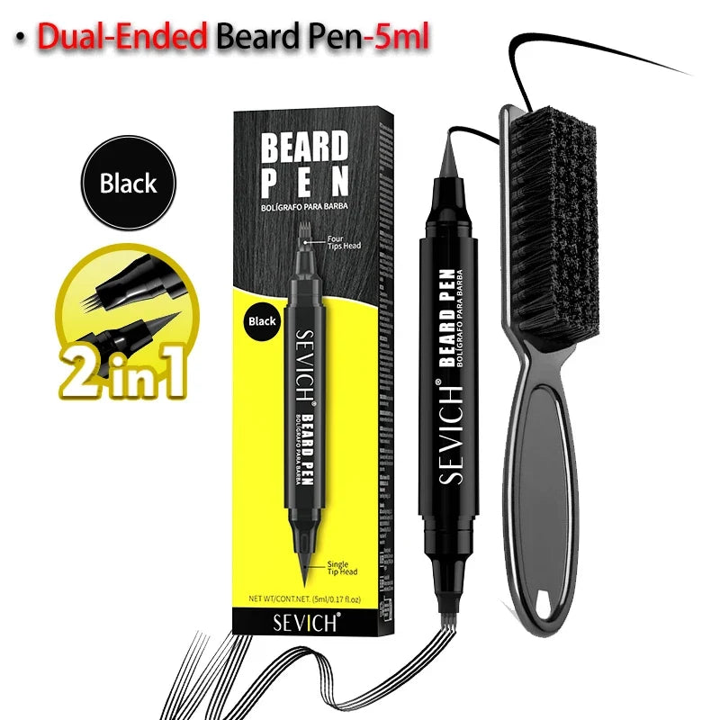 Sevich Waterproof Double-Ended Beard Filling Pen | 5ml
