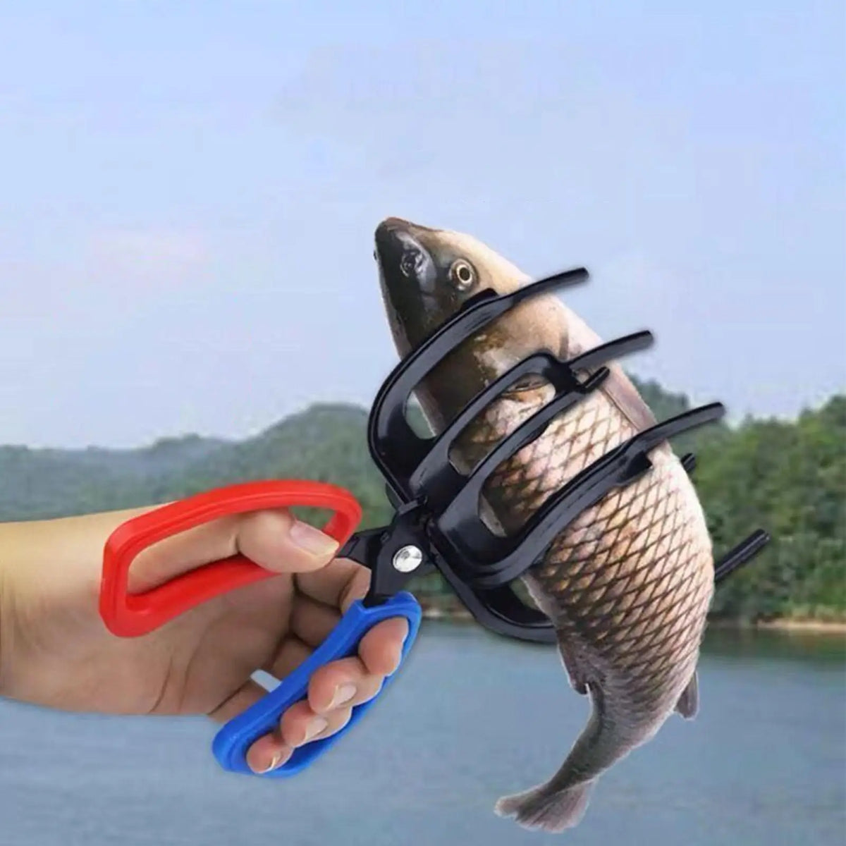 Metal 3-Claw Fish Gripper – Non-Slip Fishing Pliers Tool