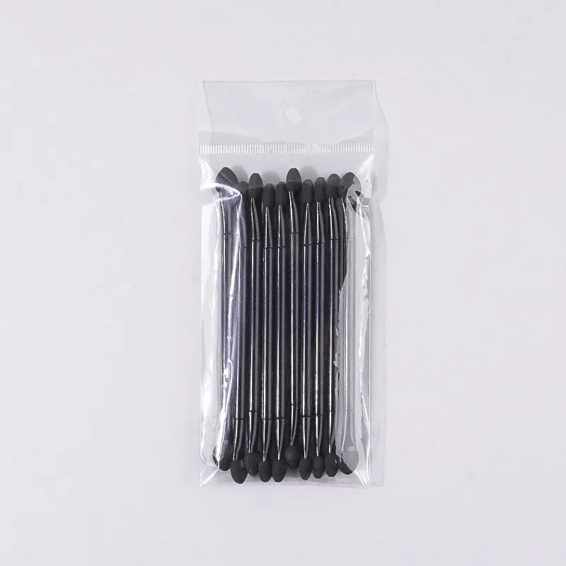 Sponge Eyeshadow Applicator Brush Set 10/50 Pcs – Double Head
