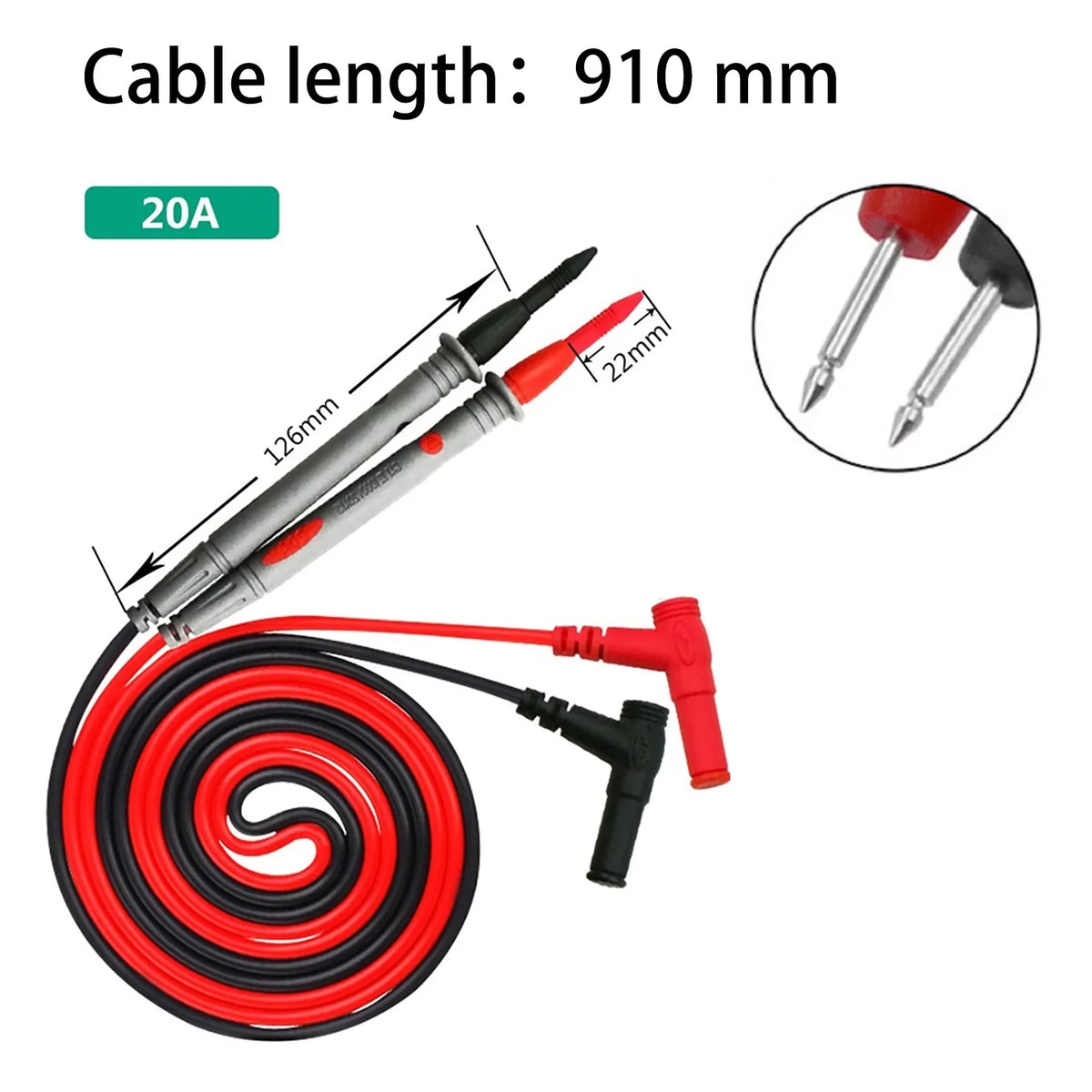 Ultra Fine Needle Multimeter Test Probe Lead Set | HpLive