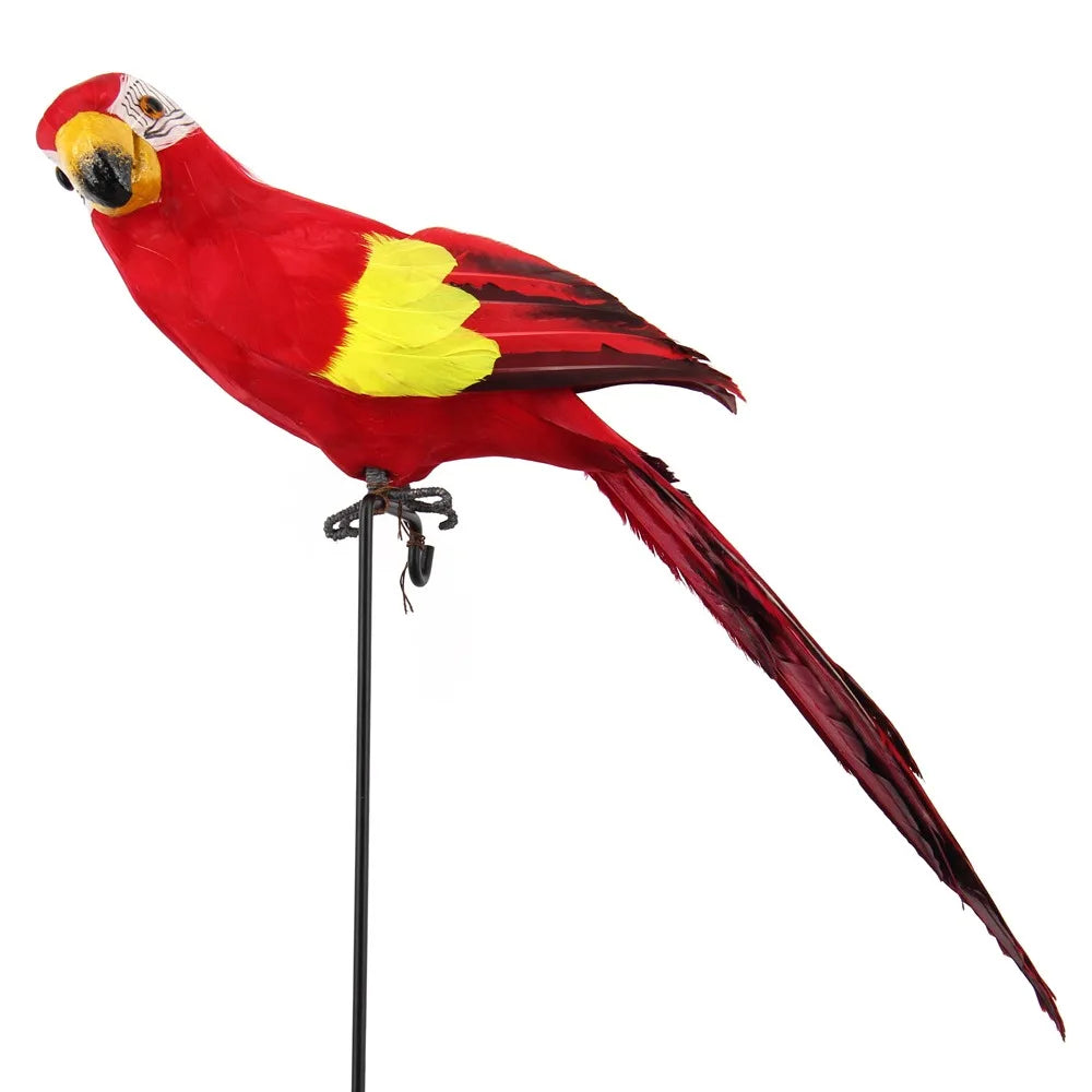 Simulation Parrot Foam Garden Ornament – 4 Sizes Multicolor