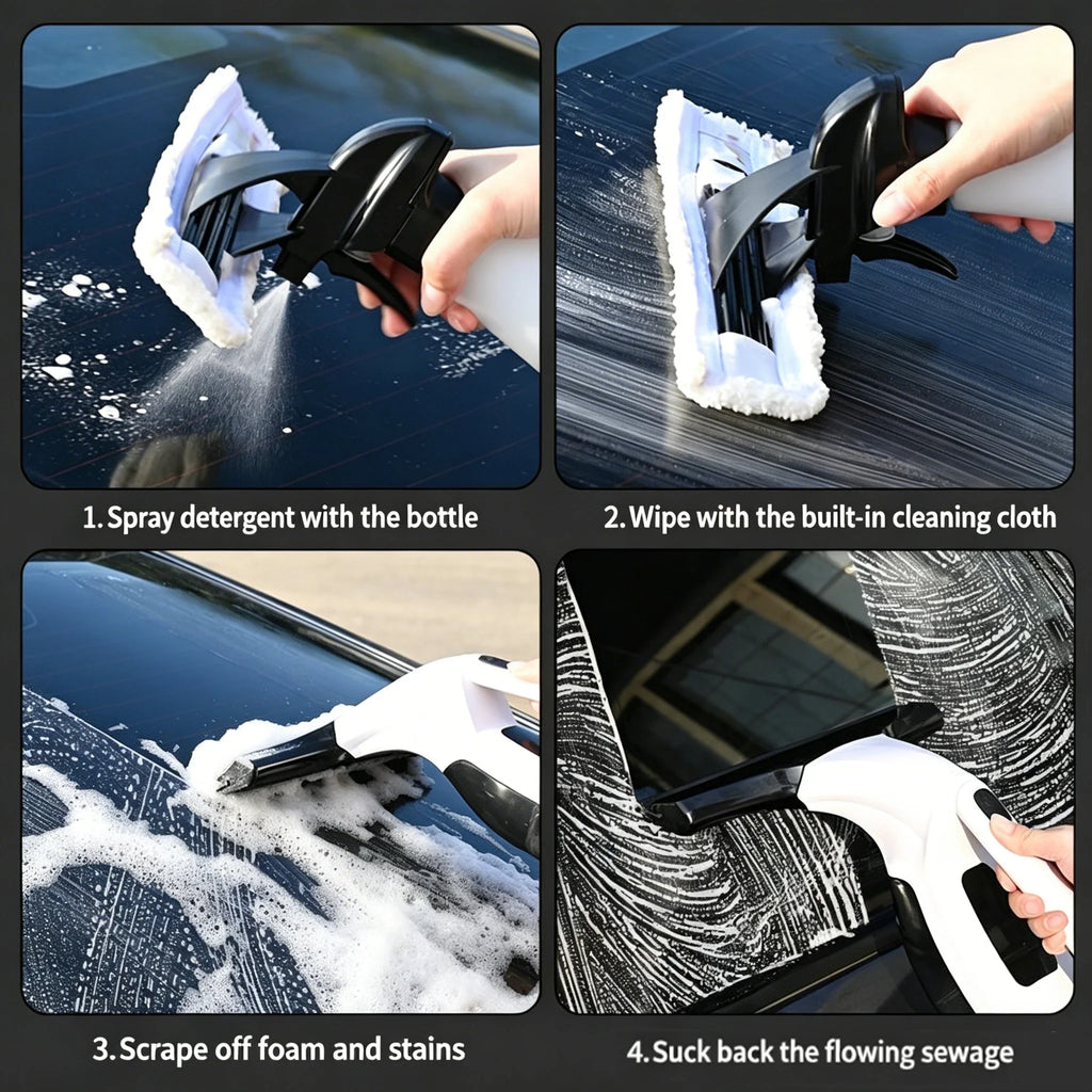 CENRR Handheld Electric Window Cleaner | Wireless Suction Tool