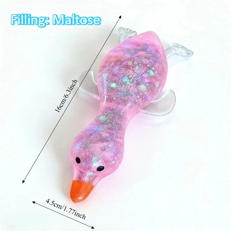 Squishy Stretch Duck Fidget Toy | Sensory Gift for Kids & Adults