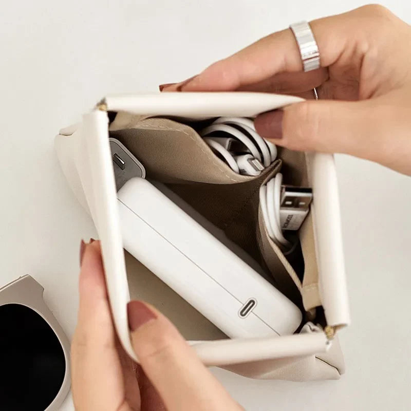Waterproof Foldable Makeup Organizer Bag | Travel Cosmetic Case
