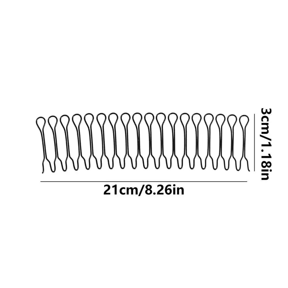Women's Invisible Bangs Hair Clip – Bendable U-Shape Comb