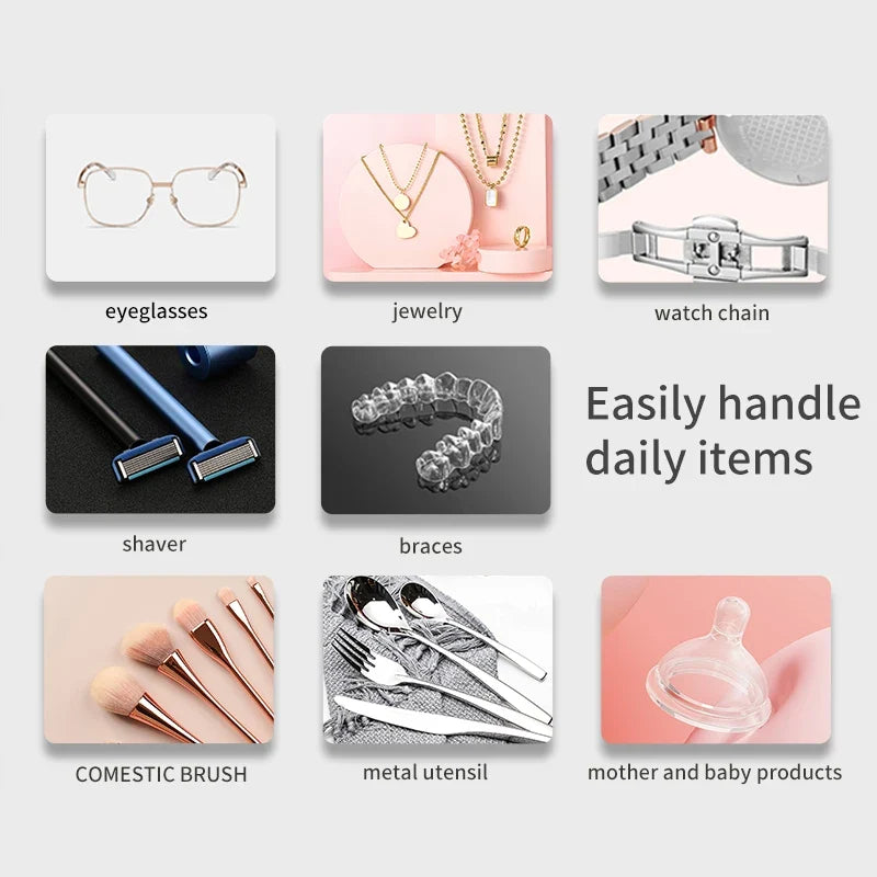 1L Digital Ultrasonic Cleaner – Jewelry, Watches & Eyeglasses