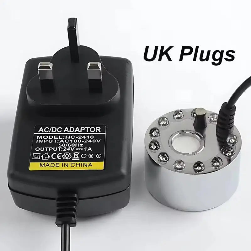 Ultrasonic LED Fog Mist Maker – Halloween & Pond Fogger
