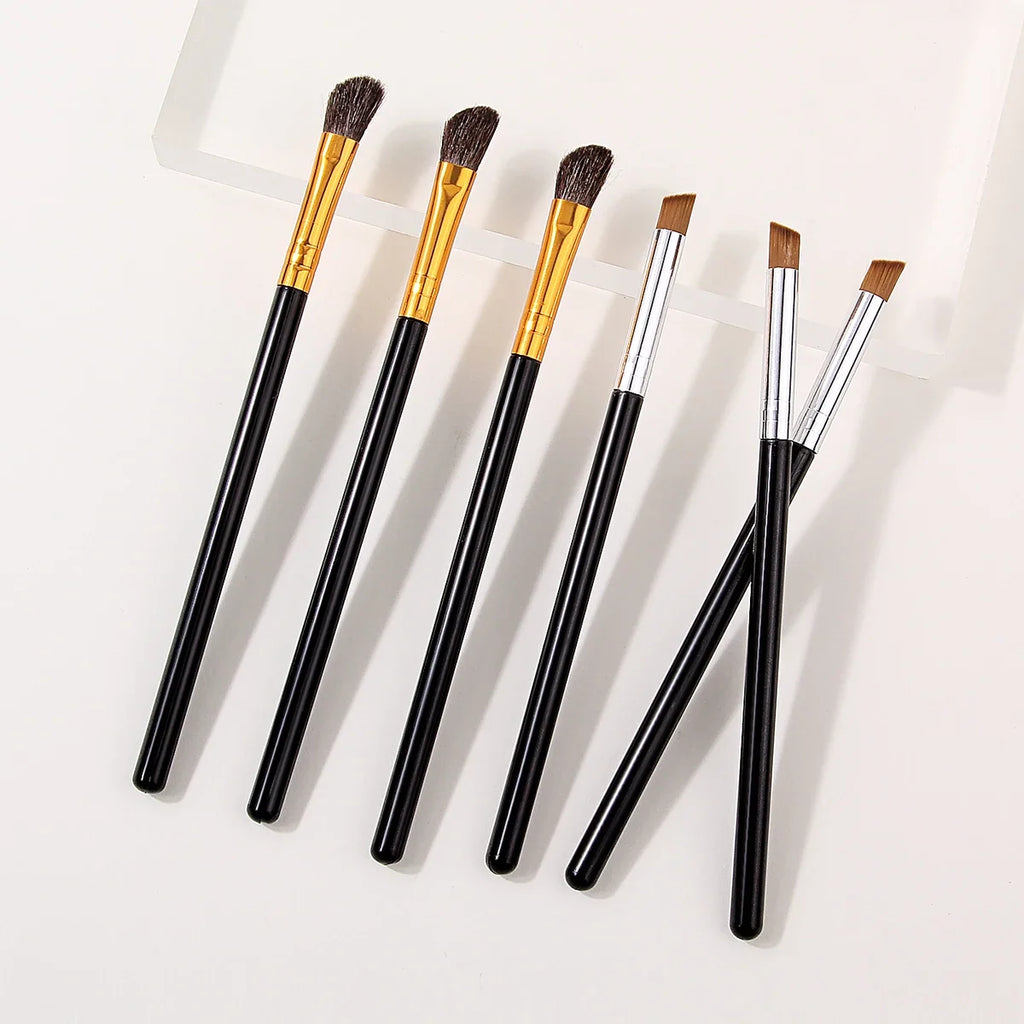 6-Piece Eye Makeup Brush Set – Blending & Concealer Brushes