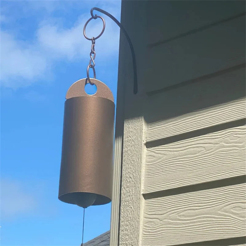 Vintage Metal Wind Chimes – Deep Resonance Bell for Garden & Home