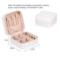 PU Leather Jewelry Box Set – Ring & Earring Organizer | 2-Piece