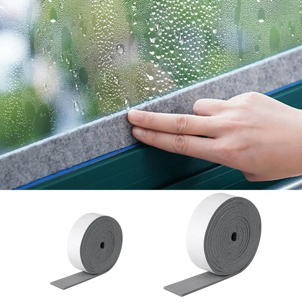 Window Condensation Absorbent Strip – Self-Adhesive Moisture Guard