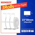 Niimbot Thermal Label Paper – Waterproof White Tape D11 D110
