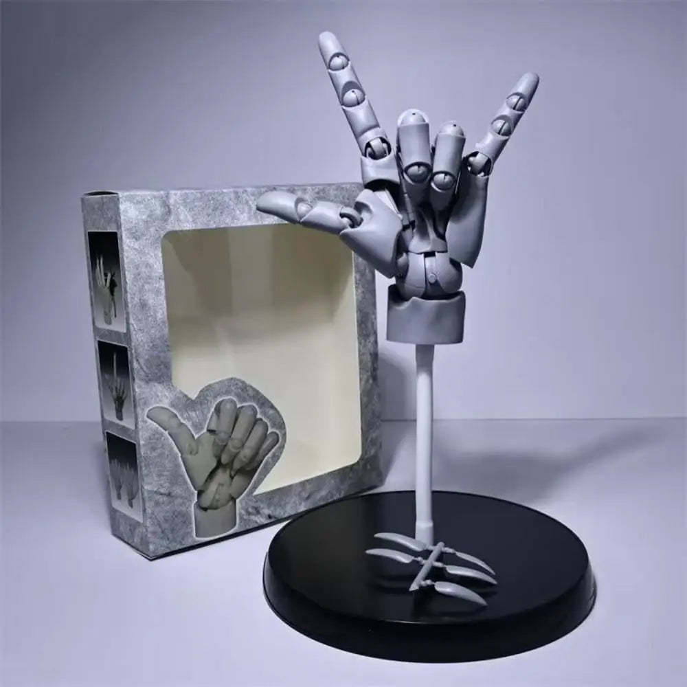 Flexible Artist Mannequin Hand Model – Posable 1:1 PVC Figure