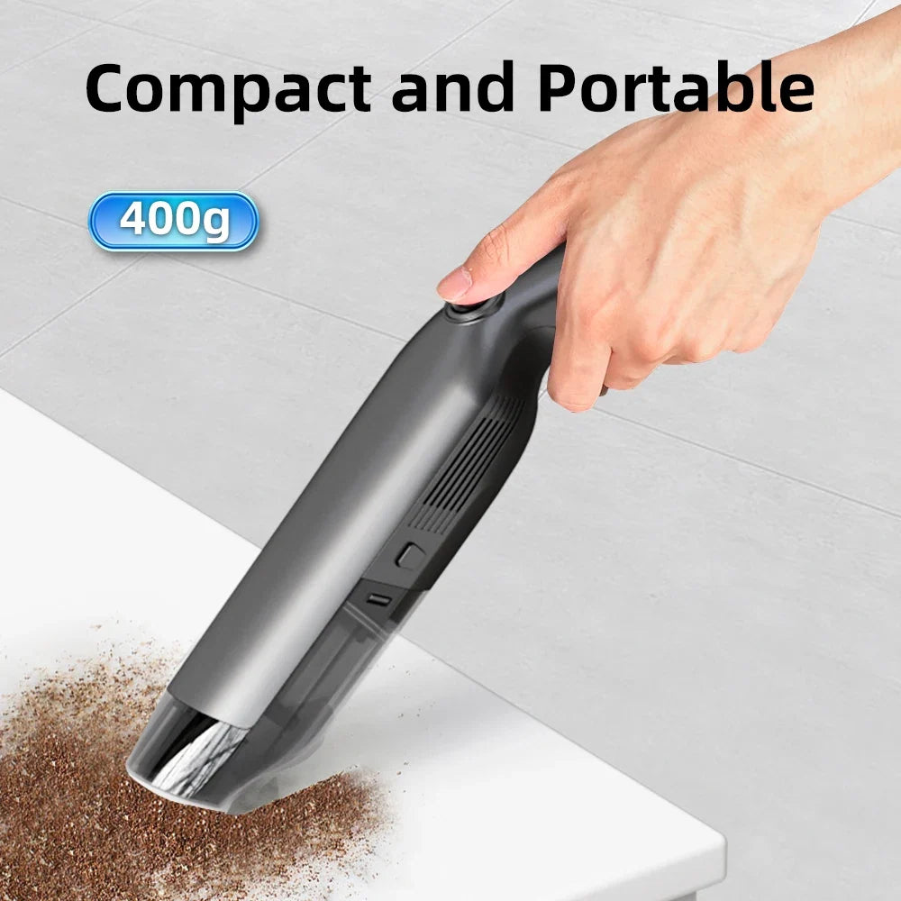 Wireless Handheld Vacuum 5000Pa HEPA – Home, Car & Office