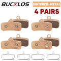 BUCKLOS Sintered-Metal Disc Brake Pads – Shimano D02S/D03S