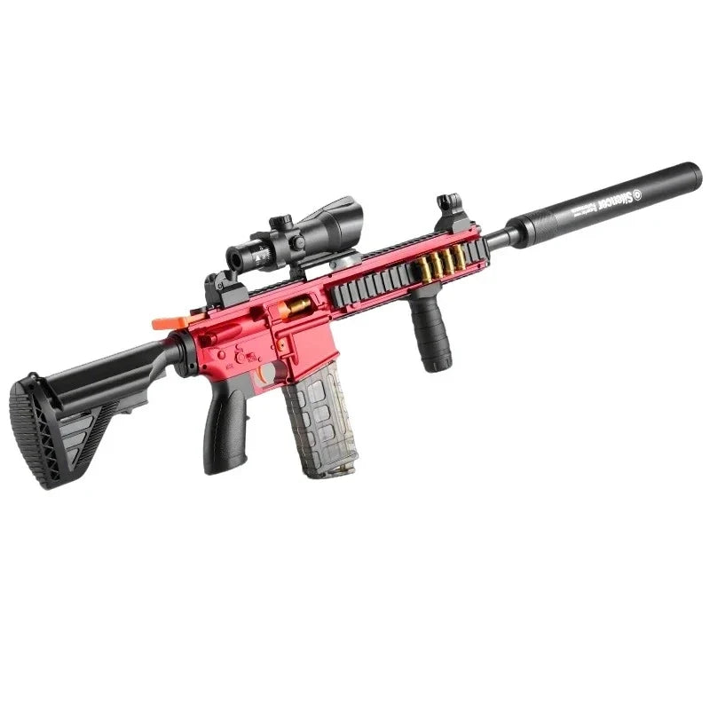 M416 Soft Bullet Toy Gun with Shell Ejection & Return Target