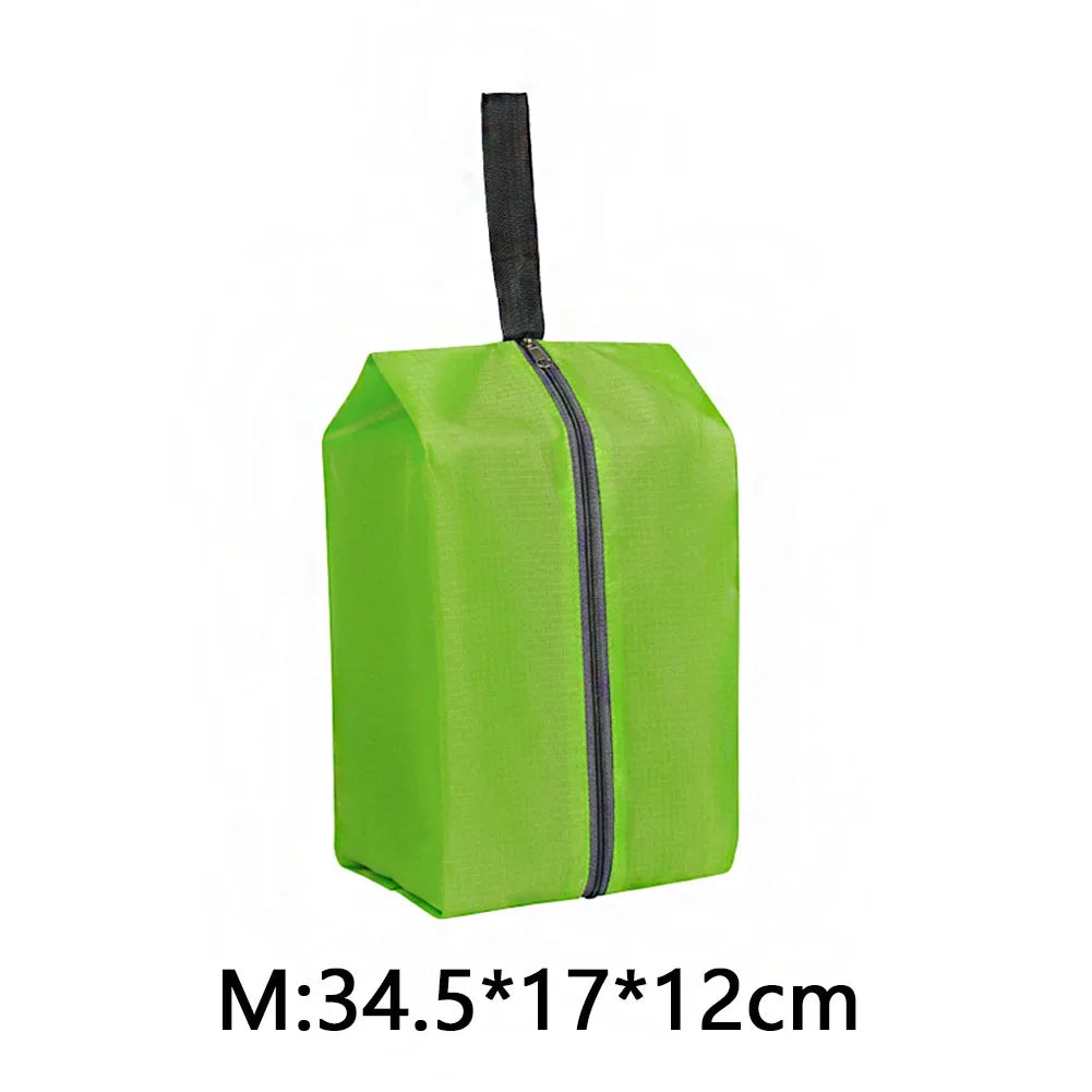 Waterproof Shoe Storage Bag | Nylon, Zipper, Travel & Home