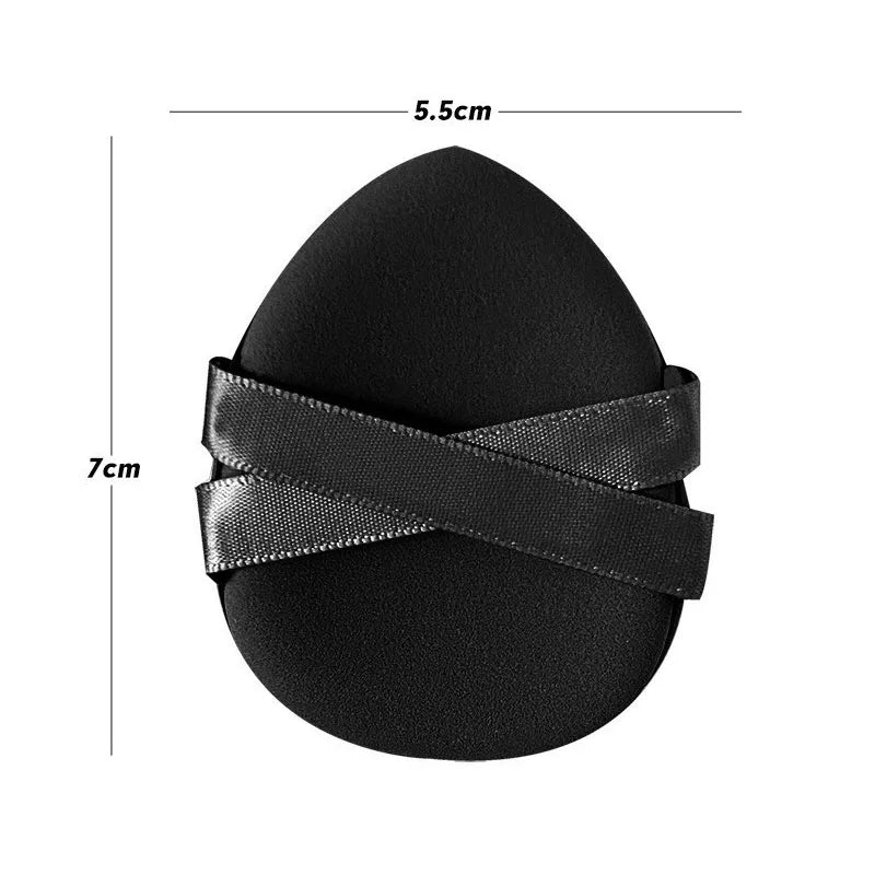 Double-Sided Teardrop Makeup Puffs – Foundation & Powder Set