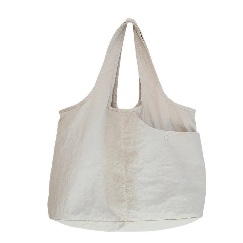 Women's Large Nylon Shoulder Crossbody Tote Bag for Work