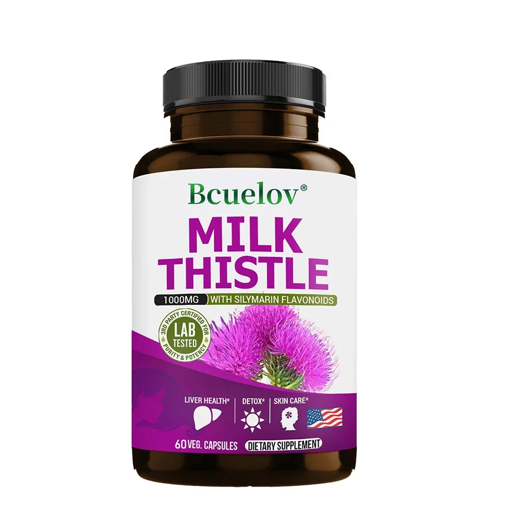 Liver Cleanse & Detox Supplement with Milk Thistle | Taoters