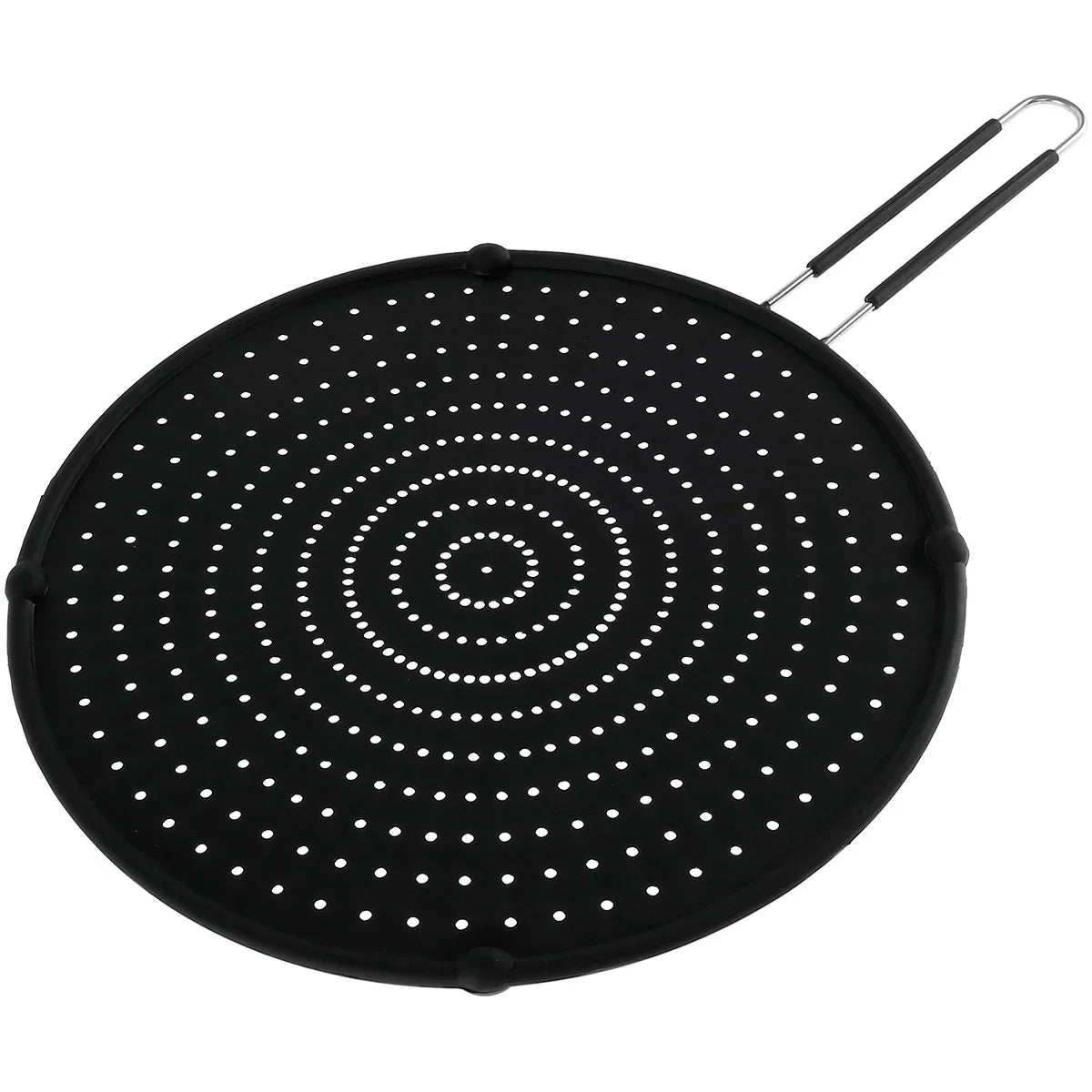 Silicone Splatter Screen Foldable Handle – Oil Splash Guard