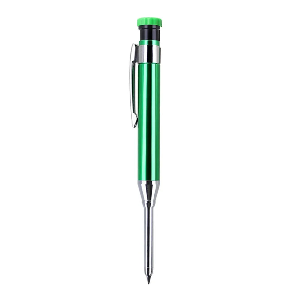 Deep Hole Marking Pencil with Built-In Sharpener | Carpenter