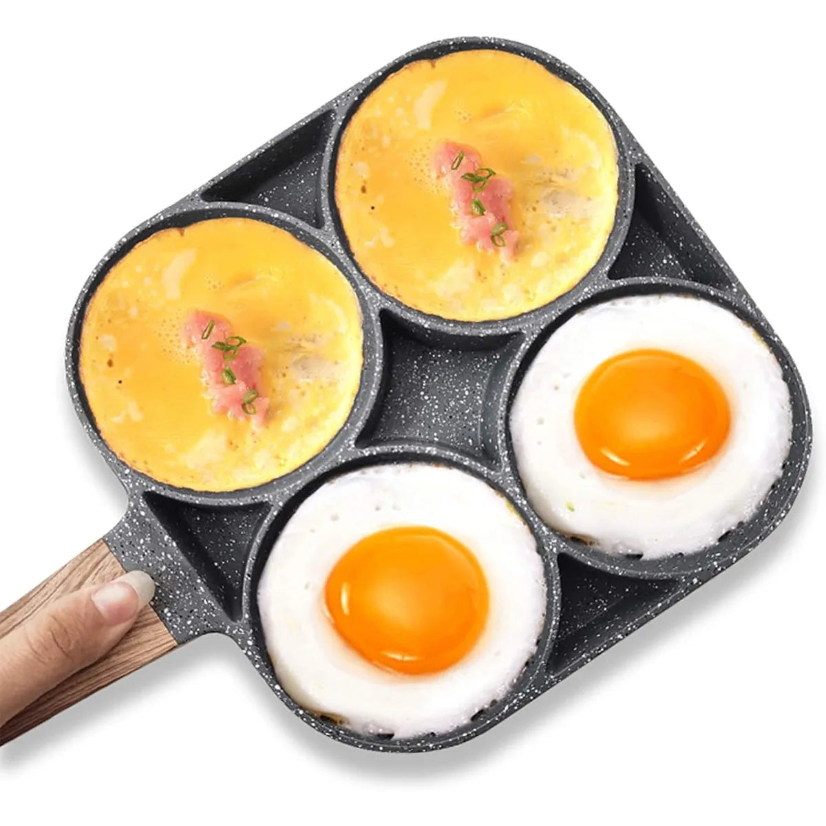 FEB.WIND Nonstick Omelet Pan – Induction Frying Pan for Eggs