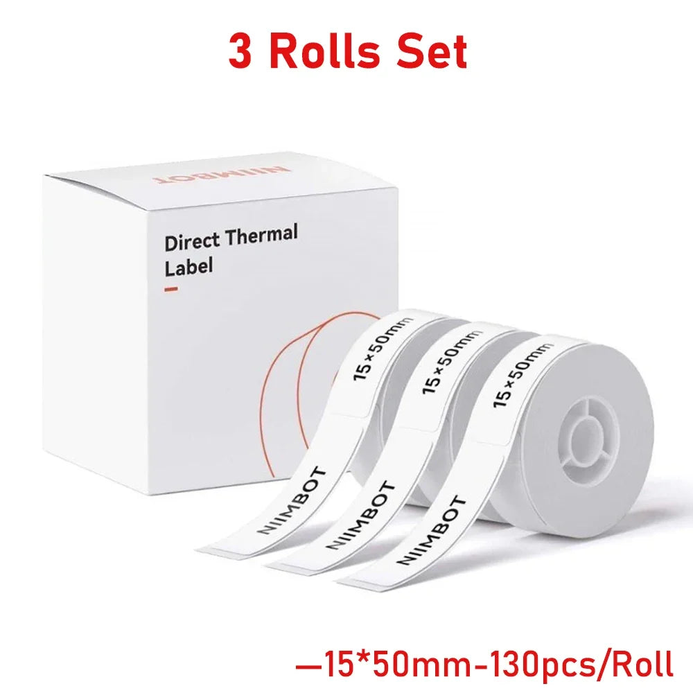 Niimbot Thermal Label Paper Roll – B1 B21 B3S D110 Compatible