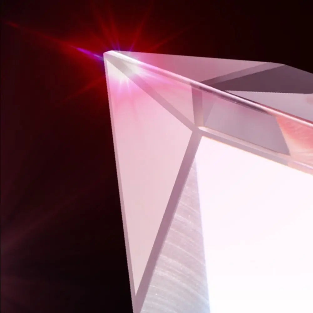 K9 Crystal Glass Triangular Prism – Rainbow Optics Tool