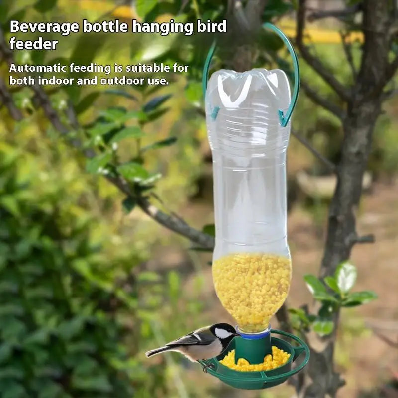 Automatic Hanging Bird Feeder Bowl for Parrots & Pigeons
