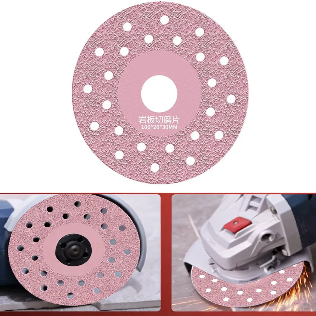 DAZZLEEX 100mm Diamond Cutting Disc – Angle Grinder Tile Blade