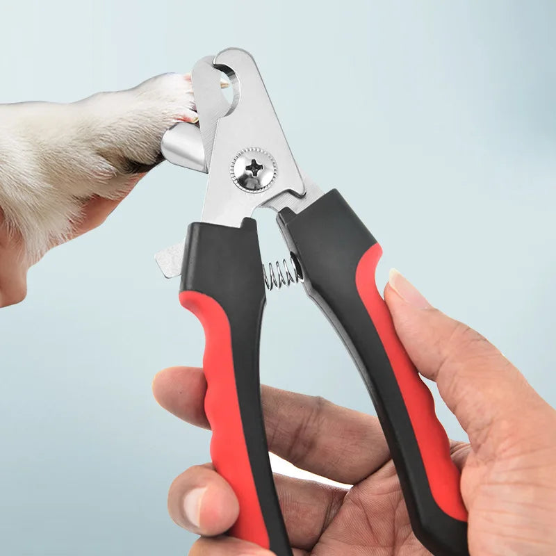 Pet Nail Clipper – Stainless Steel Dog & Cat Claw Trimmer